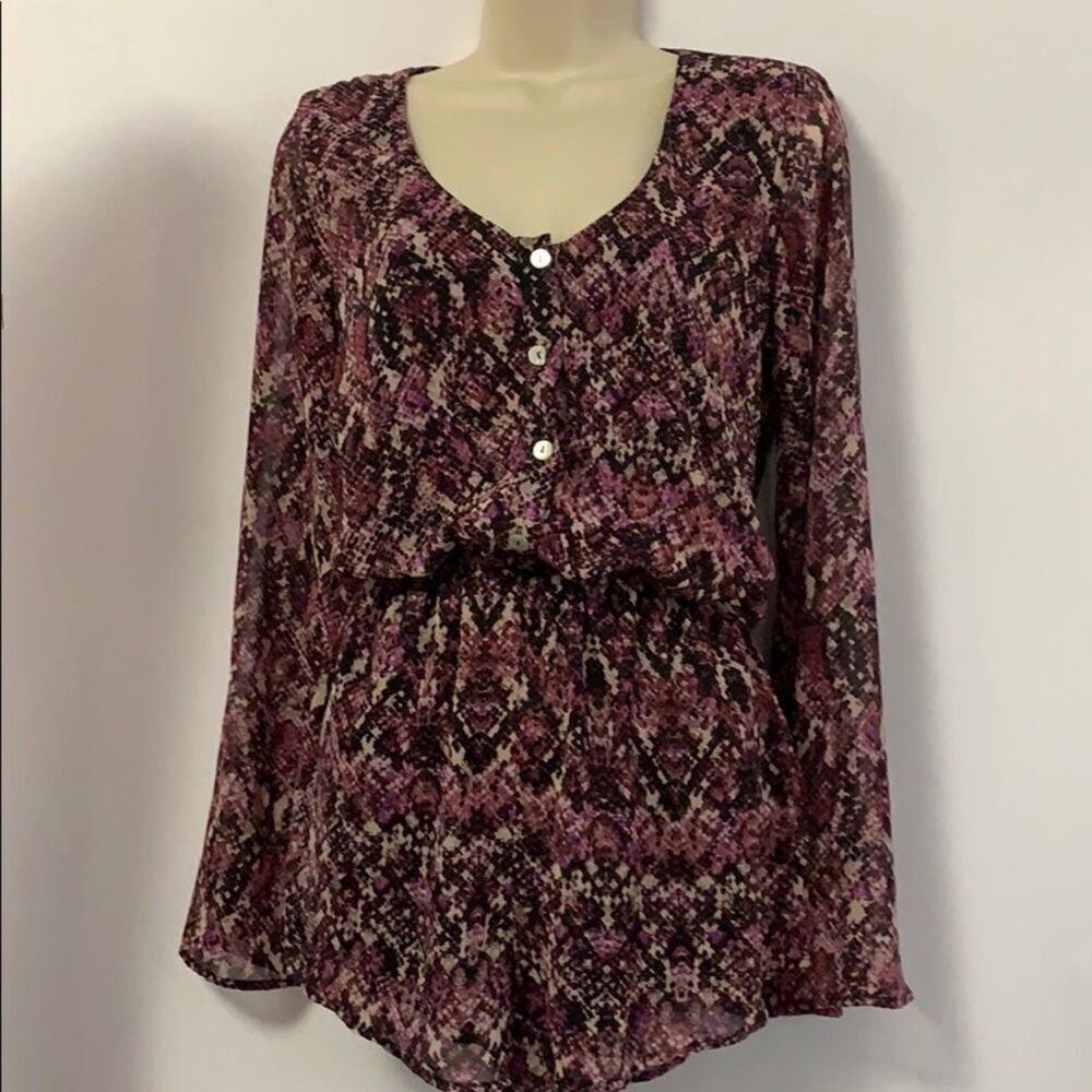 ROMPER SHOW ME YOUR LONG SLEEVE MUMU ROMPE…